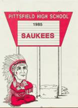 Pittsfield High School 1985 yearbook cover photo