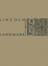 Abraham Lincoln High School 410 1940 yearbook cover photo