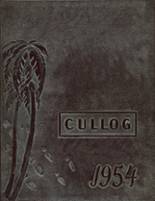 Cullom High School 1954 yearbook cover photo