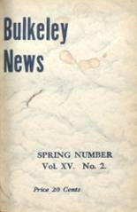 1919 Bulkeley School Yearbook from New london, Connecticut cover image