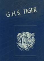 Gordonsville High School 1986 yearbook cover photo