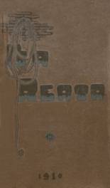 Albuquerque High School 1910 yearbook cover photo