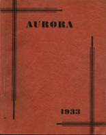 1933 Union High School Yearbook from Grand rapids, Michigan cover image