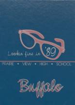 1989 Prairie View High School Yearbook from La cygne, Kansas cover image