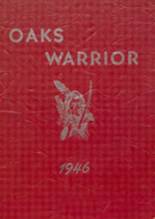 Oaks-Mission High School 1946 yearbook cover photo