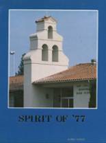 San Joaquin Memorial High School 1977 yearbook cover photo