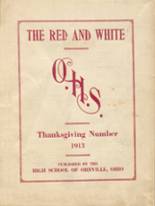 1913 Orrville High School Yearbook from Orrville, Ohio cover image