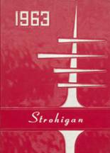 Strongsville High School 1963 yearbook cover photo