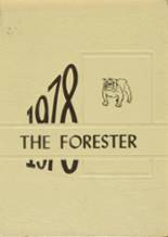 Forest High School 1978 yearbook cover photo