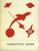 Canistota High School 1955 yearbook cover photo