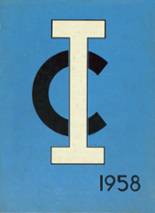Immaculate Conception High School 1958 yearbook cover photo