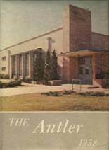 White Deer High School 1958 yearbook cover photo