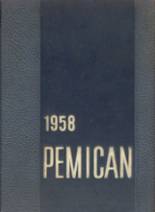 High Point Central High School 1958 yearbook cover photo
