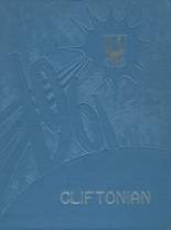 Clifton Springs High School 1961 yearbook cover photo