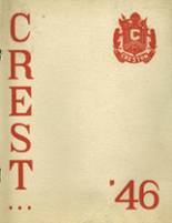 Creston High School 1946 yearbook cover photo