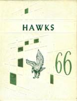 Hay Springs High School 1966 yearbook cover photo