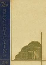 Benedictine High School 1954 yearbook cover photo