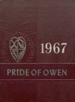 Owen County High School 1967 yearbook cover photo