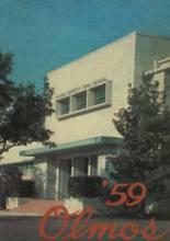 Alamo Heights High School 1959 yearbook cover photo