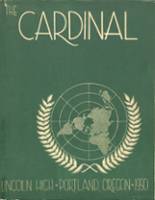1950 Lincoln High School Yearbook from Portland, Oregon cover image