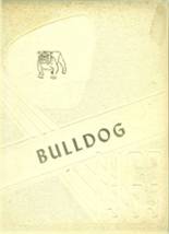 Burnet High School 1963 yearbook cover photo