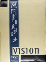 Visitation High School 1952 yearbook cover photo
