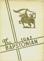 John Bapst Memorial High School 1947 yearbook cover photo