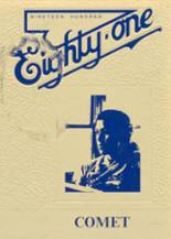 Skaneateles Central High School 1981 yearbook cover photo
