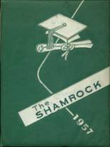 Shamrock High School 1957 yearbook cover photo