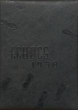 Stanfield High School 1958 yearbook cover photo