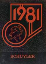 1981 Schuylerville High School Yearbook from Schuylerville, New York cover image