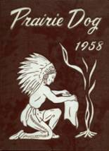 Prairie Du Chien High School 1958 yearbook cover photo