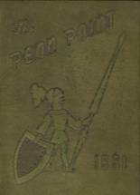 Penn Joint High School 1951 yearbook cover photo
