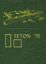 Tracy High School 1970 yearbook cover photo