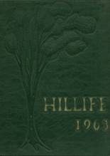 Chapel Hill High School 1963 yearbook cover photo