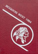 Iroquois West High School 1984 yearbook cover photo