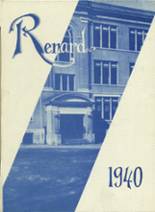 St. Mary Central High School 1940 yearbook cover photo