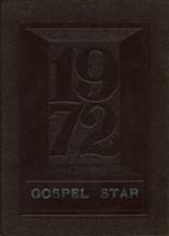 1972 Rosedale Bible College Yearbook from Irwin, Ohio cover image
