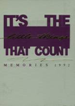 1992 Monticello High School Yearbook from Monticello, Illinois cover image