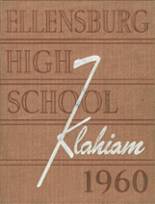 Ellensburg High School 1960 yearbook cover photo