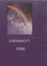 Cherry High School 1986 yearbook cover photo