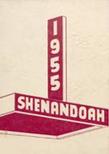 Shenandoah High School 1955 yearbook cover photo
