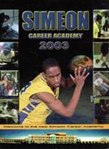 Simeon Career Academy yearbook