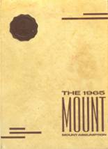 1965 Mt. Assumption Institute Yearbook from Plattsburgh, New York cover image