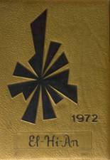 Elderton High School 1972 yearbook cover photo