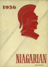 Niagara Falls High School 1956 yearbook cover photo