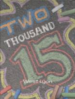 2015 West Lyon High School Yearbook from Inwood, Iowa cover image