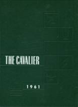 Cavalier High School 1961 yearbook cover photo