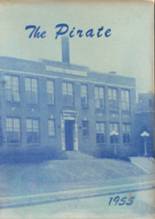 Beach City High School 1955 yearbook cover photo