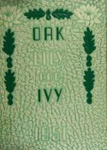 1951 Milford High School Yearbook from Milford, Massachusetts cover image